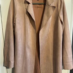 Suede Pink OverCoat